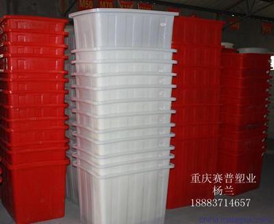 【供应赛普塑业进口PE滚塑原料一次成型塑料方桶K-450L】价格,厂家,图片,塑料箱,重庆市赛普塑料制品-